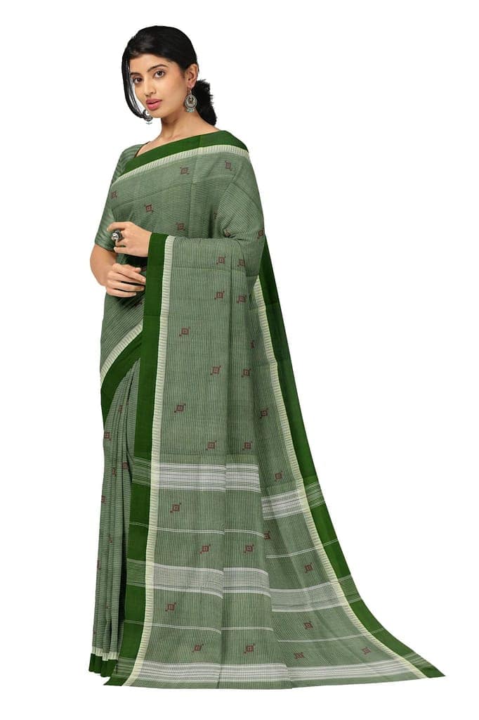 APCO Handloom (A Andhra Pradesh Govt Emporium)- Women's Traditional Pure Handloom Rajahmundry/Angara Cotton Saree | ACS0015 view 2