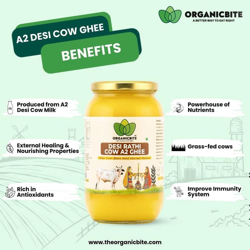 A2 Vedic Rathi Cow Ghee view 8