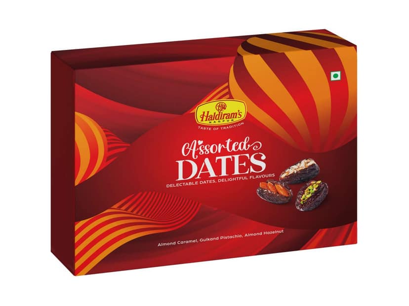 Haldiram's Assorted Dates Packed Sweets - 300 Gm
