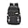 Safari Omega spacious/large laptop backpack with Raincover, college bag, travel bag for men and women, Black, 30 Litre
