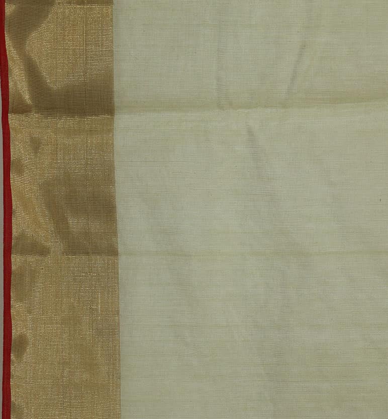 Handloom Chanderi Silk By Cotton Saree view 4