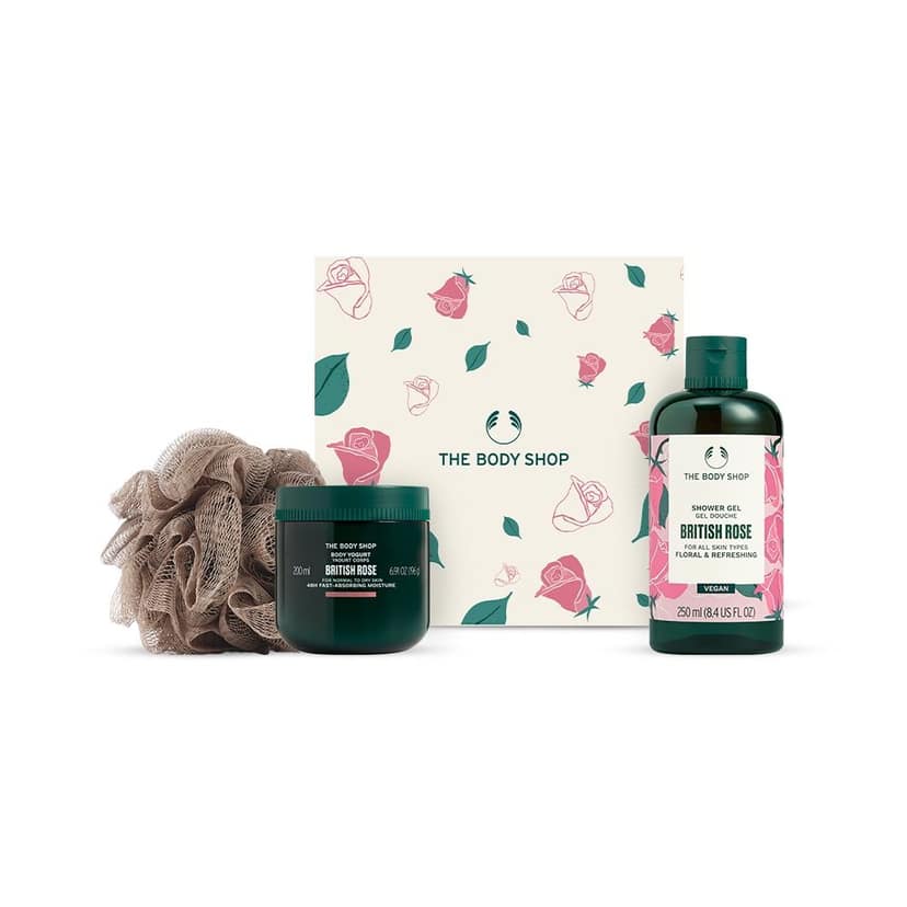 The Body Shop British Rose Showering Delight Gift Set view 2