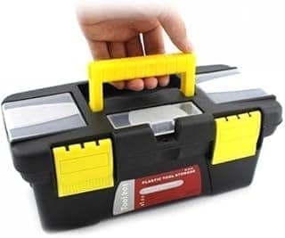 Sevia's Multipurpose Plastic Hand Tools Storage Box Portable Tool Organizer Box with Handle for Tools, Hardware,Stationery, Household Items, Accessories,