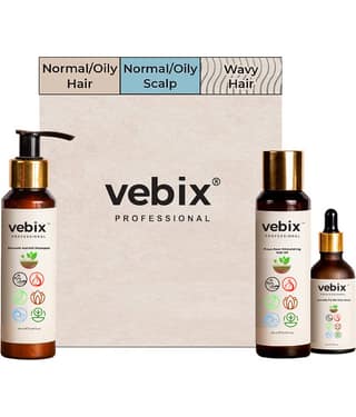 Vedix Professional Anti-Hairfall Oil ,Shampoo & Serum 100ml+50ml+50ml (Pack of 3)