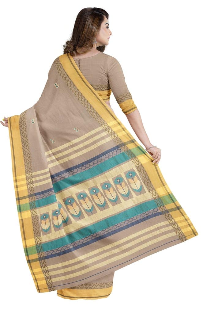 Tangail Cotton Saree view 3