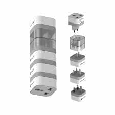 Ultraprolink Travel Qubes Worldwide AC Convertor Plugs (Pack of 4) view 5