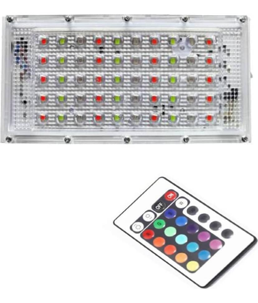 SYNN POWER 50 Watts IP 66 Flood Light RGB - Pack of 1 view 2