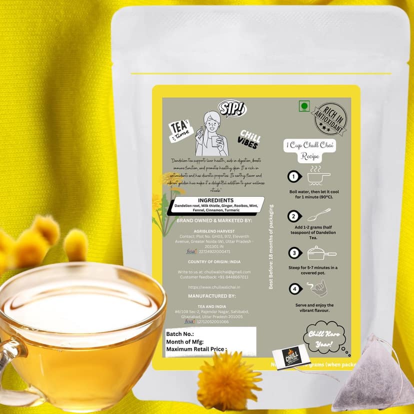 Premium Dandelion Tea view 4