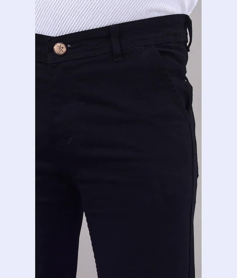MOUDLIN Regular Fit Basic Men's Jeans - Black ( Pack of 1 ) view 2