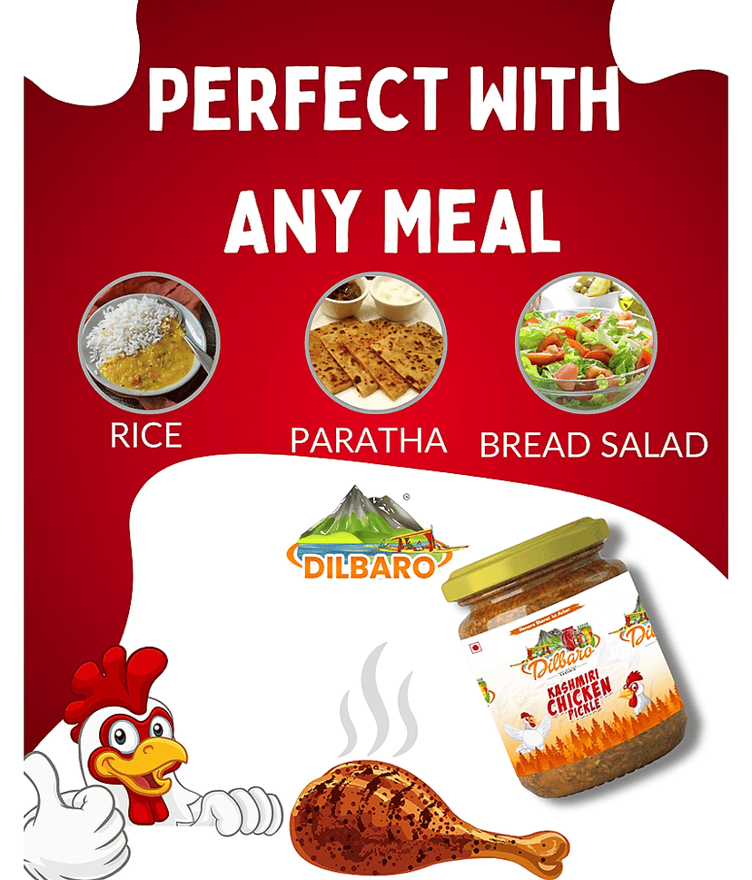 Dilbaro Chicken Meat Pickle 350 g view 4