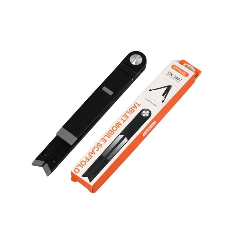 Slim Tablet Mobile Stand Adjustable Foldable Tablet Stand Scaffold (1 Pc) view 4