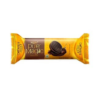 Britannia Pure Magic Creme Biscuits - Choco, 100 G Pouch
