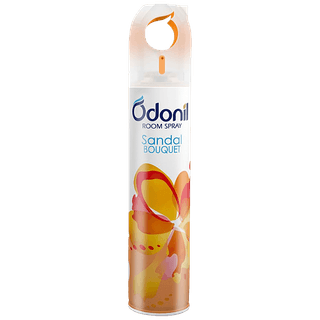 Odonil Room Air Freshener Spray, Sandal Bouquet, 220 Ml