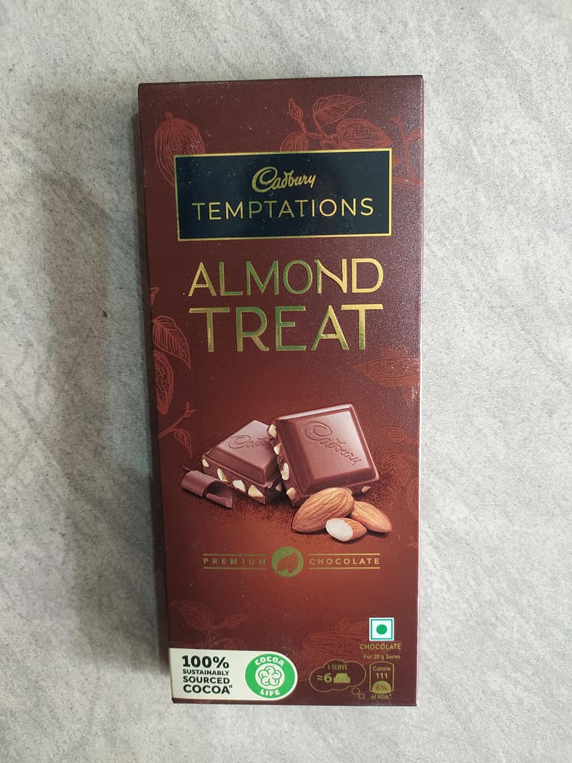 Cadbury Temptations Almond Treat choclate