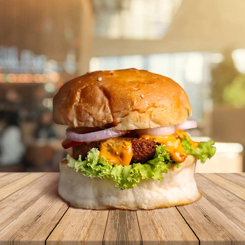 Chipotle chicken burger