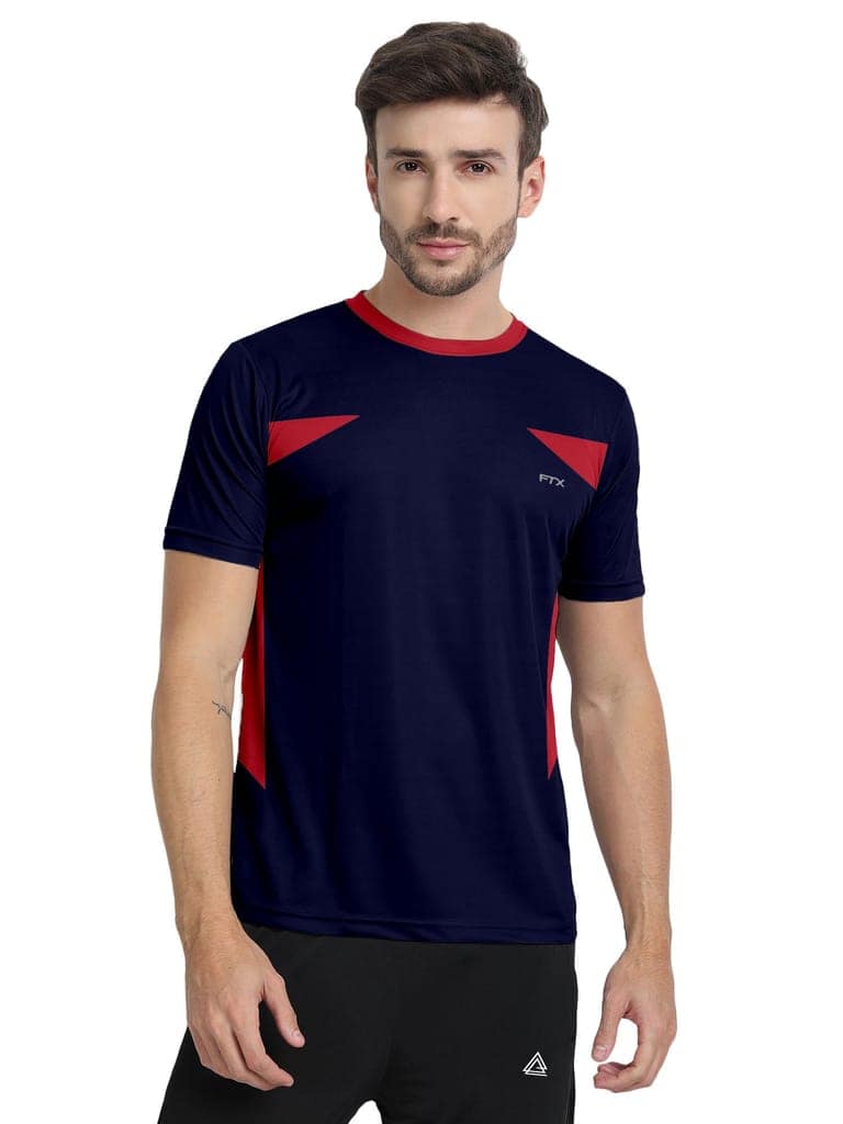 FTX Men Drifit Colorblock Half Sleeve Tshirt