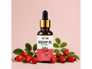 Organix Mantra Rosehip Seed Oil, 100% Pure, Natural & Cold Pressed Organic Oil, 30ML - 30 Millilitre
