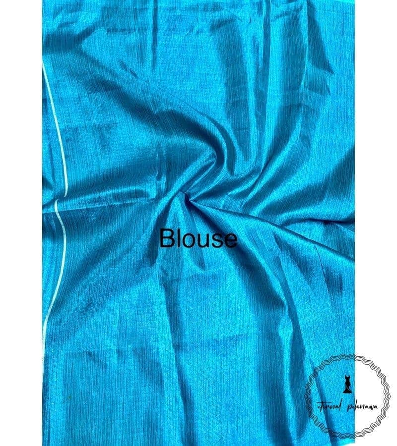 Art Silk Saree with Tribal Print Art at Best Price view 7