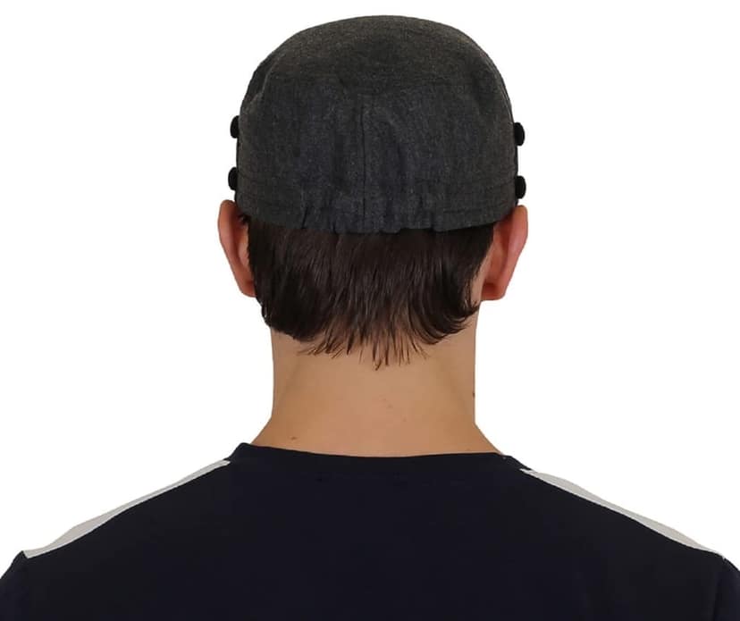 Cotton Stylish Designer Short Flat Outdoor caps for Men view 6