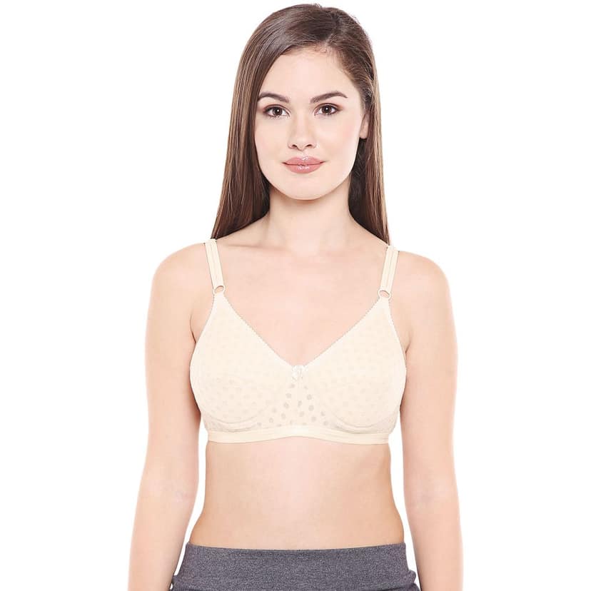 Bodycare Women Cotton Full Coverage Padded Regular Bra Pack - 2 E1576BS view 3