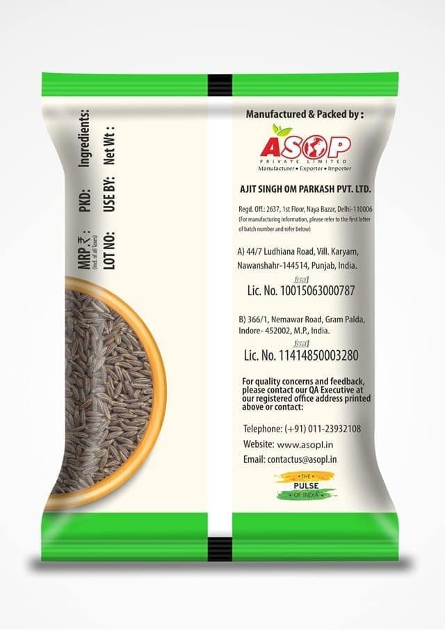 Aplus Jeera Sabut Cumin 500gm(pouch) view 2