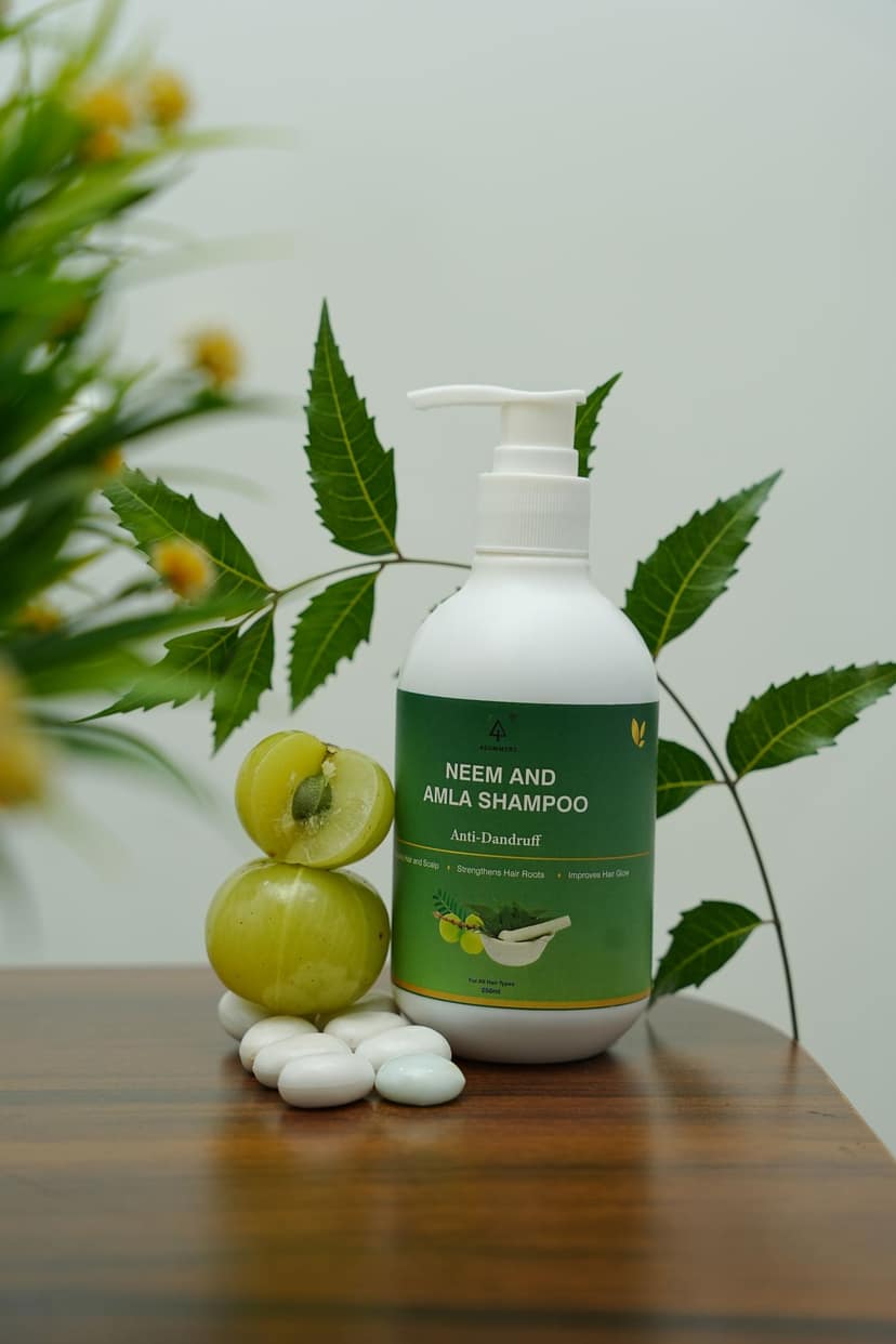 4SUMMERS NEEM AND AMLA SHAMPOO 250 ML view 4