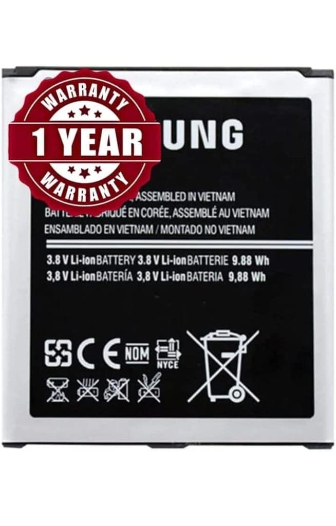 Battery Store EB-BG360CBE Battery for Samsung Galaxy J2 2015 & 2017 Edition (SM-J200F/SM-J200G) /J200H/Galaxy Core Prime (SM-G360F/SM-G361F) (2000mAh) 1 Years Seller Warranty view 2