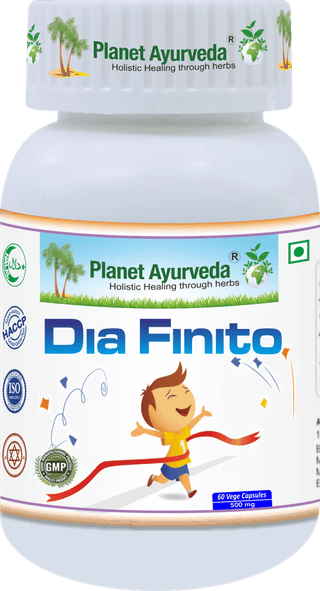 Planet Ayurveda Dia Finito Capsules - Supports Healthy Blood Sugar Levels - 60 Vegetarian Capsules