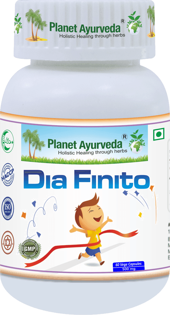 Planet Ayurveda Dia Finito Capsules - Supports Healthy Blood Sugar Levels - 60 Vegetarian Capsules