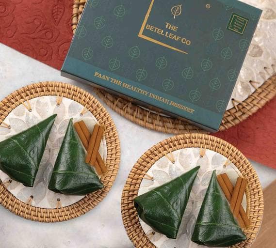 New Natural Cinnamon Gulkand Meetha Paan (Pack of 4)