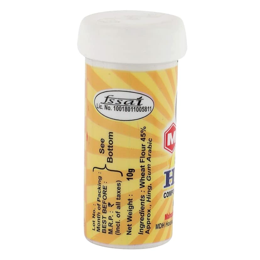Mdh Powdered Spices Super Compounded Asafoetida (Hing) - 10 G view 2