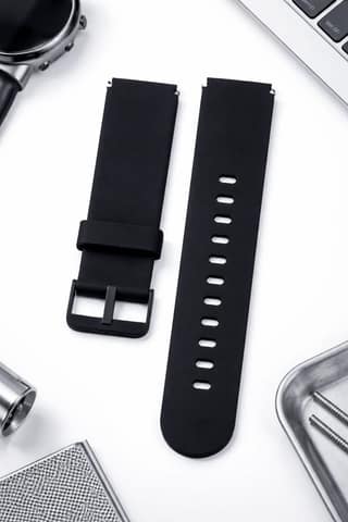 19mm Silicone Strap Compatible with Noise Colorfit Pro 2, Boat Storm Smart Watch & Watches with All 19mm Lugs