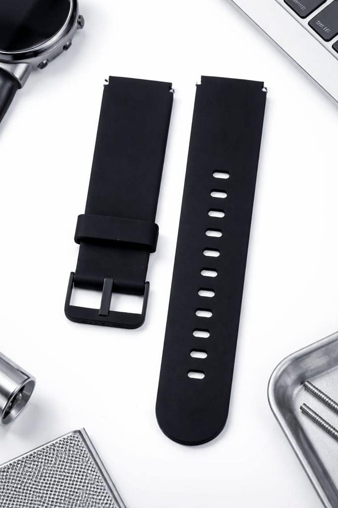 19mm Silicone Strap Compatible with Noise Colorfit Pro 2, Boat Storm Smart Watch & Watches with All 19mm Lugs