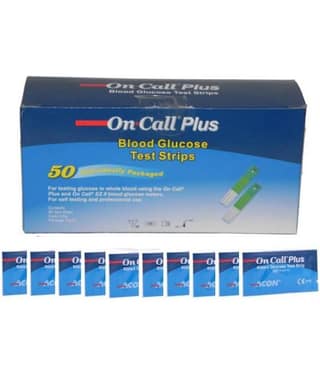 On Call Plus 50 Individually Packed Strips