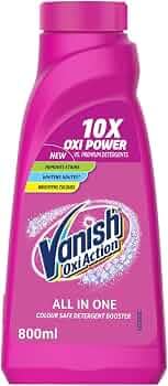 Vanish All in One Liquid Detergent Booster, 800 ml