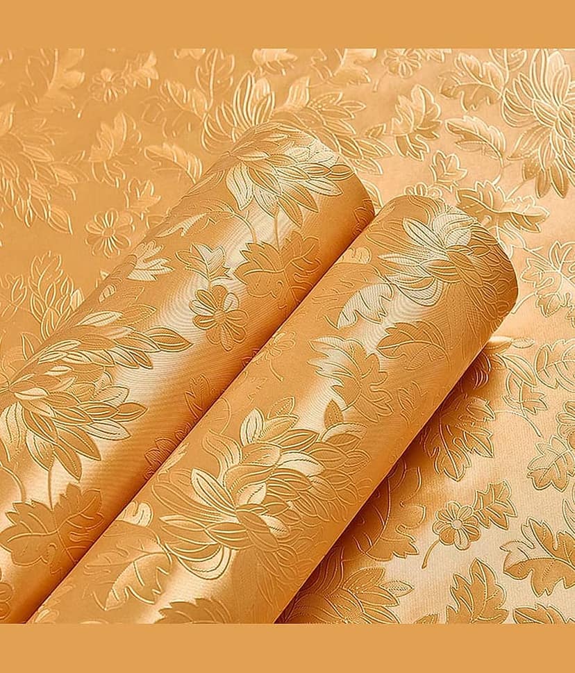 KAAF Floral Wallpaper ( 40 x 250 ) cm ( Pack of 1 )