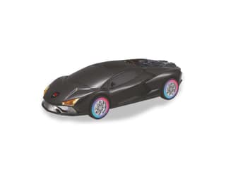 Unix Lambo Blitz Wireless Bluetooth Speaker with Dynamic RGB Lights, 20W - Black