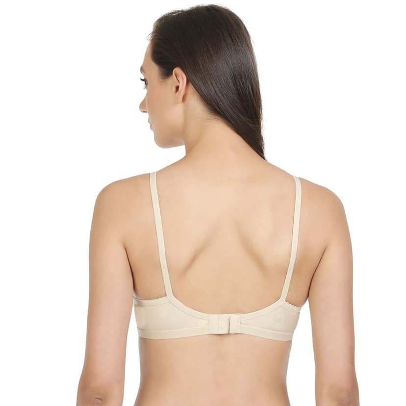Bodycare Cotton Lightly Padded Non wired Tshirt Bra-Pack of 3 view 4