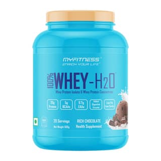 Myfitness Protein Powder 500g 1kg 2kg | 100% Whey H2O | 80% Protein Per Serving | Isolate & Concentrate Blend | Added Digestive Enzymes | Whey Protein Powder