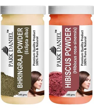 Park Daniel Bhringraj & Hibiscus Powder Hair Mask 200 g Pack of 2
