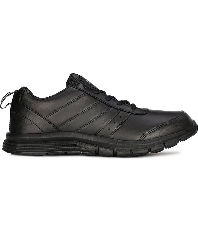 Bata Black Men's Sports Running Shoes view 2