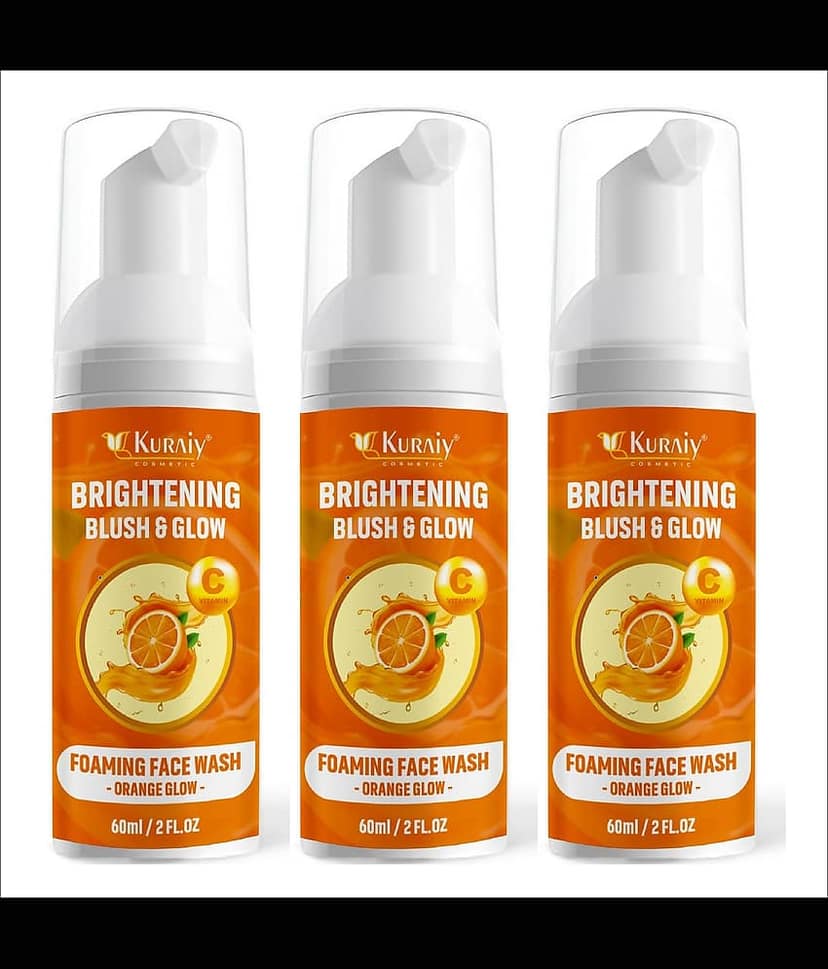 KURAIY Facial Cleanser Face Washing Remove Blackhead Face wash pack of 3