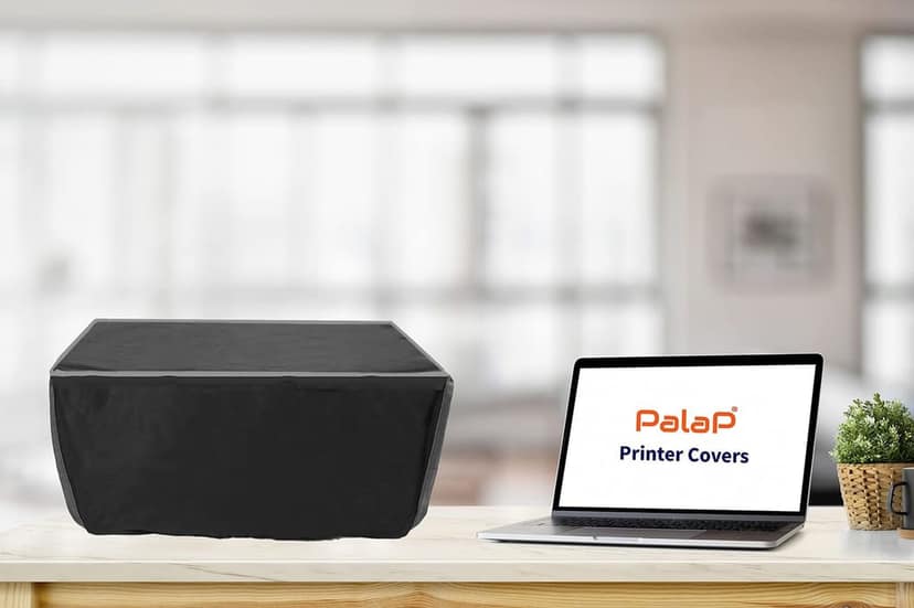 Palap Super Premium Dust Proof Printer Cover for HP 3835 (Black ;50.4 x 41.2 x 27.23 cm) view 5