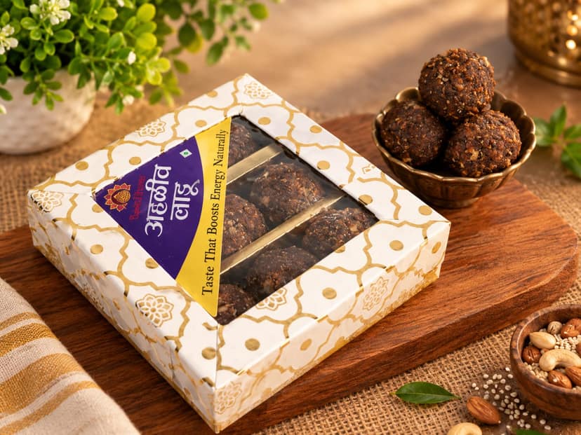 Traditional Garden Cress Seeds Ladoo