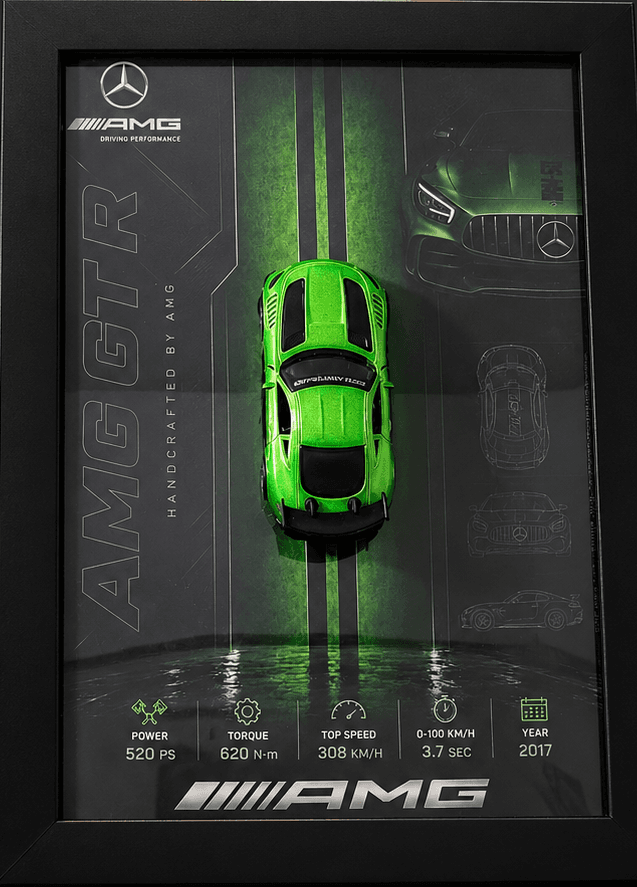 Mercedes-AMG GT R Die Cast Frame