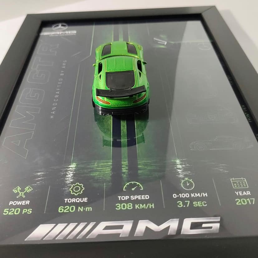 Mercedes-AMG GT R Die Cast Frame view 2