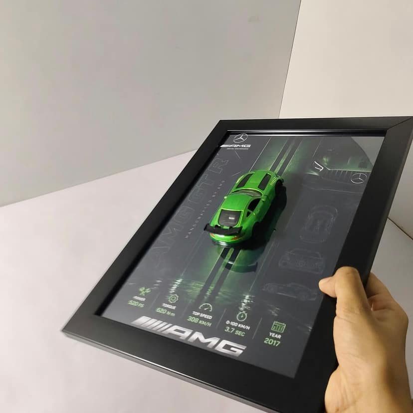 Mercedes-AMG GT R Die Cast Frame view 3
