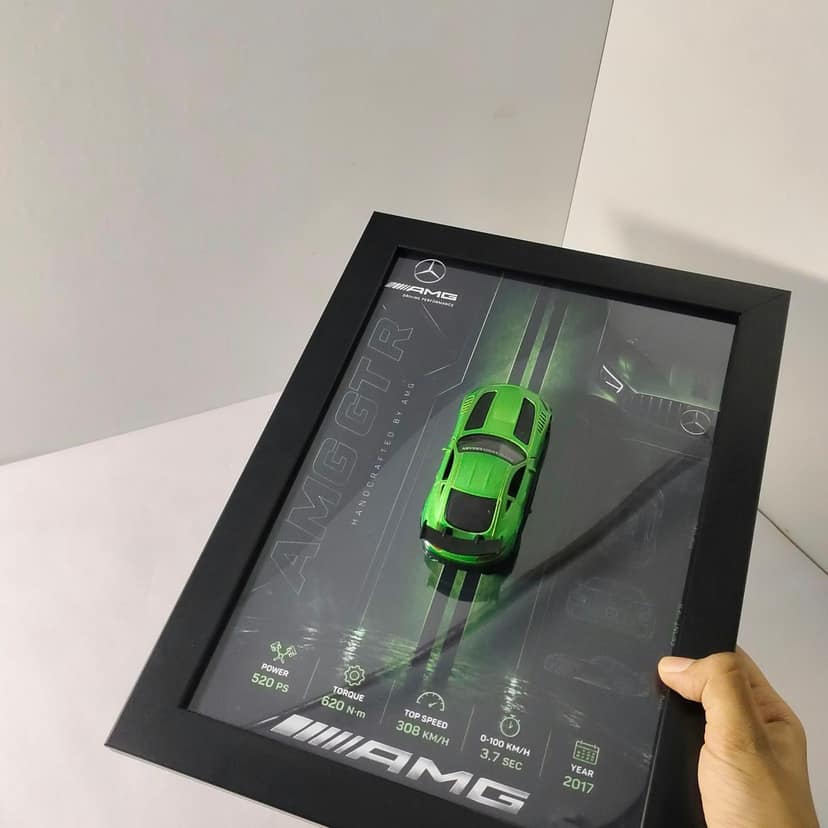 Mercedes-AMG GT R Die Cast Frame view 4