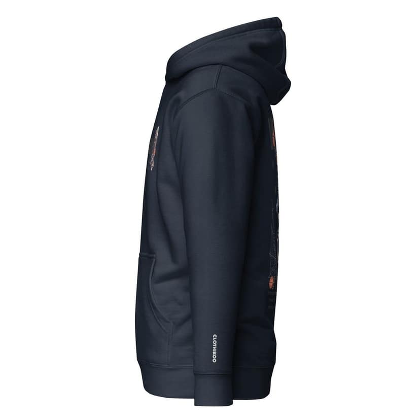 Clothikoo Premium Hoodie Wolf Printed Edition view 2