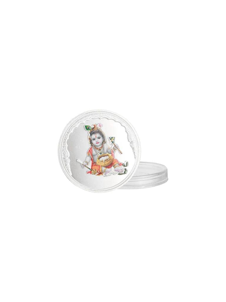 Peppa Pig Wrist Slap Band Kids Toy Rakhi With Roli Chawal with 999 Silver Bal Krishna 10gm Silver Coin view 7